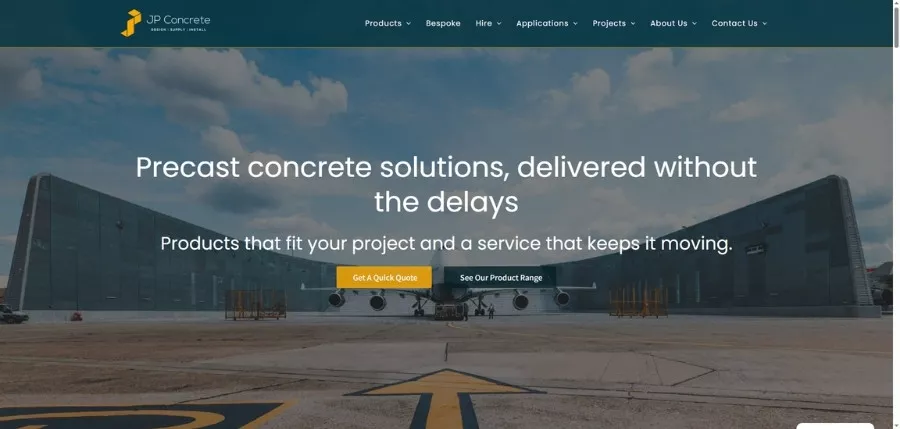 8. JP Concrete Precast Concrete Panels
